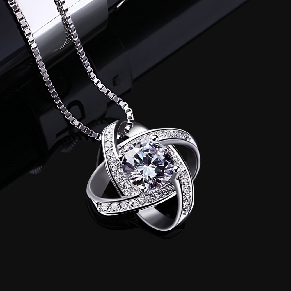 ❤️4 for $20 Sale❤️2018 Best Seller Silver Necklace - Picture 2 of 4